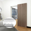 38"(96.5cm) Concealed Barn Door Hardware Kit